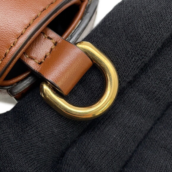 GUCCI Brown Leather Bamboo Shoulder Bag - Picture 15 of 16